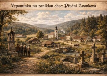 Vzpomínka na zaniklou obec — Přední Zvonková